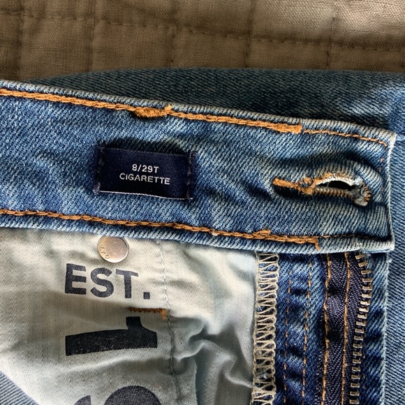 Cigarette Jeans 29T - Picture 4 of 5